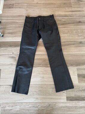 M-BOSS 34 leather pants